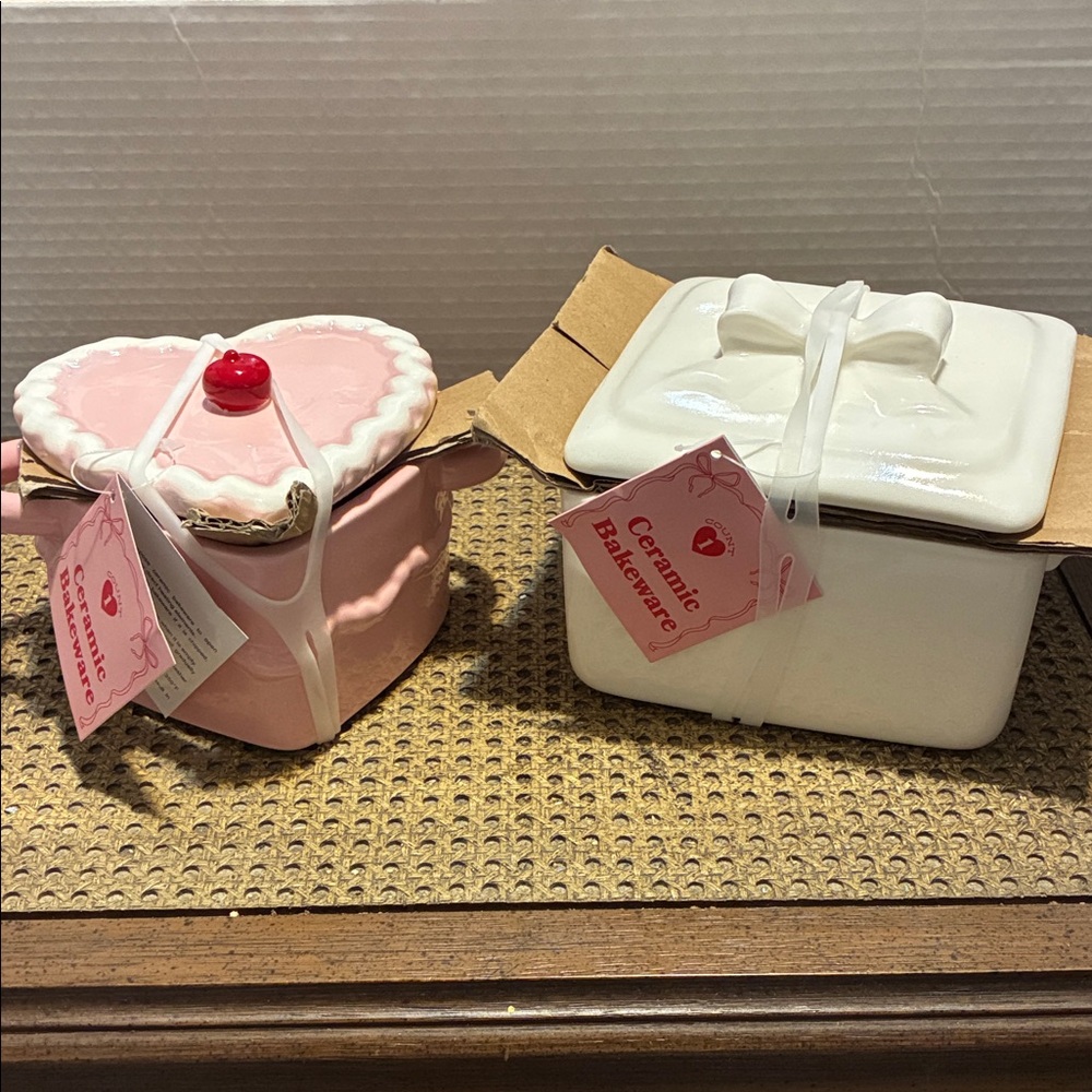 NEW  Ceramic Bakeware Set